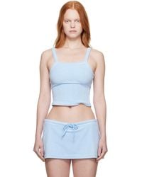 GUIZIO - Dani Terry Tank Top - Lyst