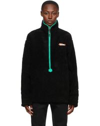 vans mix up half zip sweatshirt