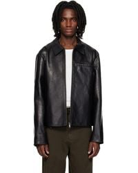 Entire studios - Corehide Leather Jacket - Lyst
