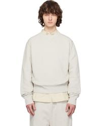 Entire studios - Off- Pod Crew Sweatshirt - Lyst