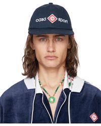 Casablancabrand - Casa Sport Icon Embroidered Cap - Lyst