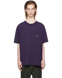 Needles - Purple Pocket T-shirt - Lyst