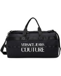 Versace Jeans Couture - Sac De Sport Couture Noir - Lyst