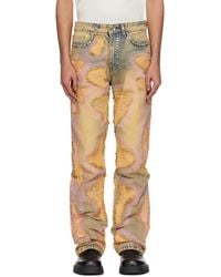 Who Decides War - Stud Distressed Jeans - Lyst