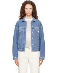 Rag & Bone - Rb Miramar Mallow Trucker Jacket - Lyst