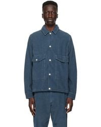 PS by Paul Smith - Blue Flap Pocket Jacket - Lyst