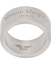 Maison Margiela - Logo Reference Ring - Lyst