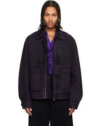 Dries Van Noten - Patch Pocket Denim Jacket - Lyst