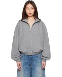 Acne Studios - Technical Check Jacket - Lyst