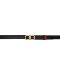Ferragamo - &レッド Gancini リバーシブル アジャスタブル ベルト - Lyst