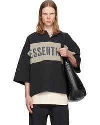Fear Of God - Panelled Crop Polo - Lyst