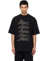 we11done - Multi Logo T-Shirt - Lyst
