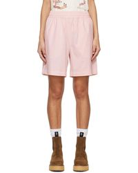 Burberry - Pink Drawstring Shorts - Lyst