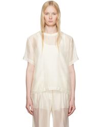 THE GARMENT - オフホワイト Gilian Tシャツ - Lyst