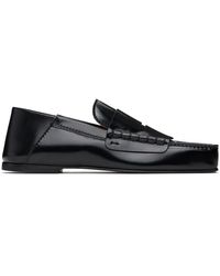 Jacquemus - La Casaコレクション ブラック The Carré ローファー - Lyst