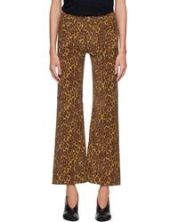 R13 - Joan Cropped Flare Jeans - Lyst