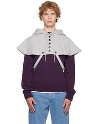 Dries Van Noten - Cape Hoodie - Lyst