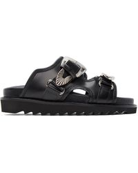 Toga - Buckle Sandals - Lyst