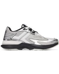 Lanvin - Jla Crushed Metal Sneakers - Lyst