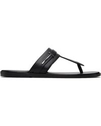 Tom Ford - Smooth Leather T-Sandals - Lyst
