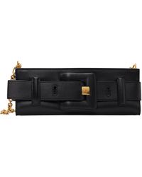 Balmain - Anthem Smooth Leather Clutch - Lyst
