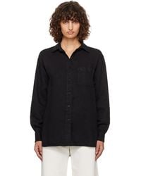 The Row - ブラック Nesson デニムシャツ - Lyst
