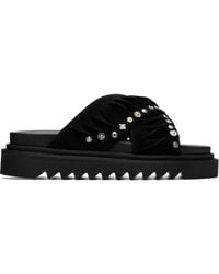 Toga Virilis - Suede Sandals - Lyst