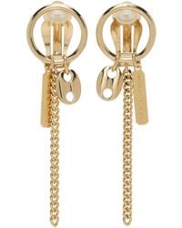 Justine Clenquet - Ssense Exclusive Rita Clip-on Earrings - Lyst