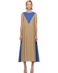 Baserange - Khaki & Tres Maxi Dress - Lyst