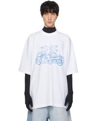Vetements - Scribbled Car T-shirt - Lyst
