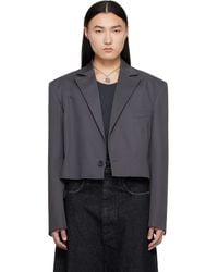 Lu'u Dan - Slashed Blazer - Lyst