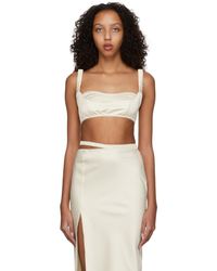 Anna October - Off-white Arianna Top - Lyst