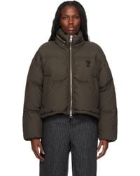 Ami Paris - Ami De Coeur Down Jacket - Lyst