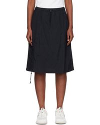 On Shoes - Drawstring Midi Skirt - Lyst