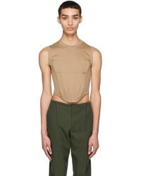 Dion Lee - Corset Tank Top - Lyst