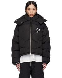 HELIOT EMIL - Abstract Down Puffer Jacket - Lyst