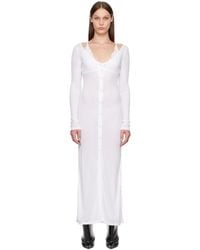 Vaillant - Cardigan Midi Dress - Lyst