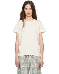 Moncler - Off- S/S T-Shirt - Lyst