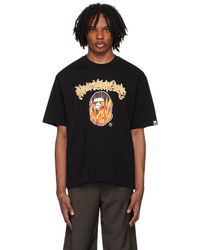 A Bathing Ape - Mad Flame Ape Head T-shirt - Lyst