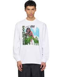 A Bathing Ape - Graphic Relaxed Fit Ls T-Shirt - Lyst