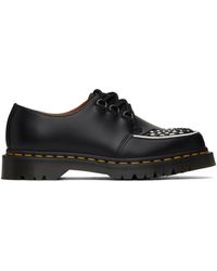 Dr. Martens - Chaussures oxford ramsey noires en cuir poli - Lyst