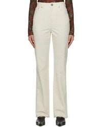 Acne Studios - Off- Regular-Fit Suit Jeans - Lyst