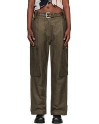 ANDERSSON BELL - Khaki Utility Cargo Pants - Lyst
