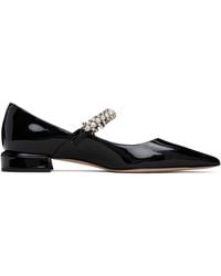 Jimmy Choo - Bing 25 Patent Leather Ballet Flats - Lyst