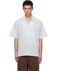LE17SEPTEMBRE - Pullover Seersucker Shirt - Lyst