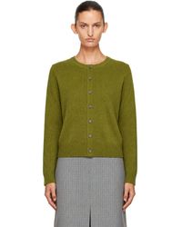 DUNST - Crewneck Knit Cardigan - Lyst