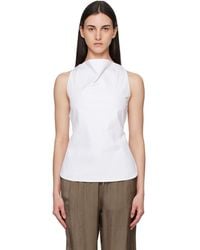 Rohe - Open Back Crushed Cotton Top - Lyst