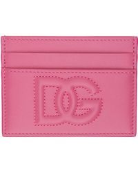 Dolce & Gabbana - エンボスロゴ カードケース - Lyst