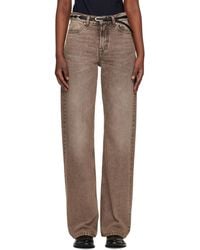 Our Legacy - Tan Wata Cut Jeans - Lyst