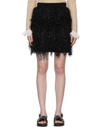 JW Anderson - Merino Wool Mini Skirt - Lyst